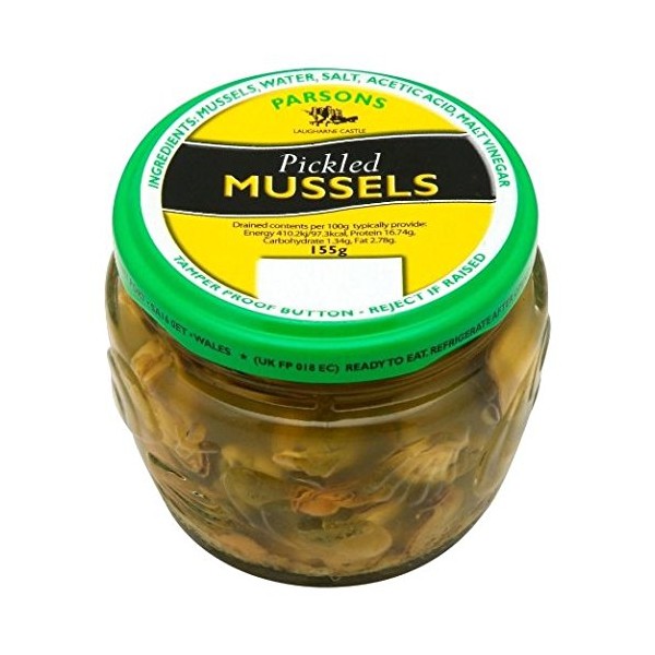 Parsons Welsh Pickled Mussels (155g) - Pack of 3