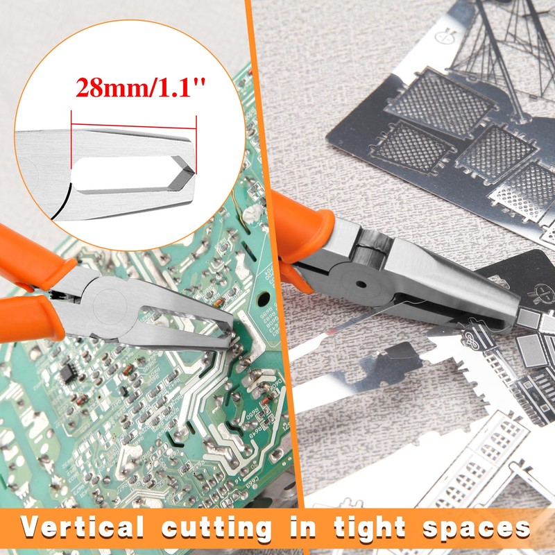 LEONTOOL Transverse End Cutter SMT/SMD Chip Cutters Side Cutting Pliers