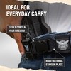 Low Profile Tactical Gun Belt - Raven - Adjustable Tactical