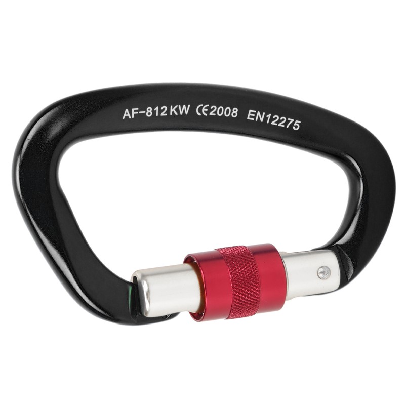 Climbing Carabiner Heavy Duty AntiSlip Design Durable Light Carabiner Clip