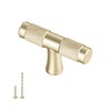 AITITAN 10 Gold Drawer Knobs - 50mm Single Hole Kitchen
