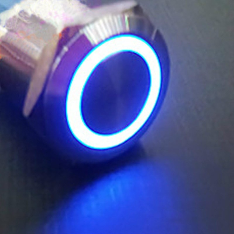 E Support 12V 5A Car Blue Angel Eye LED Light