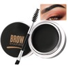 Bold & Beautiful Black Eyebrow Pomade with Brush - Quick