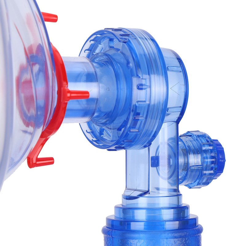 PVC Breathing Manual Resuscitator Emergency Aid Artificial Resuscitation DevicesChild 2#