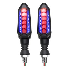 Intermitents Directional Motorcycle Moto Led Refacciones 2pz