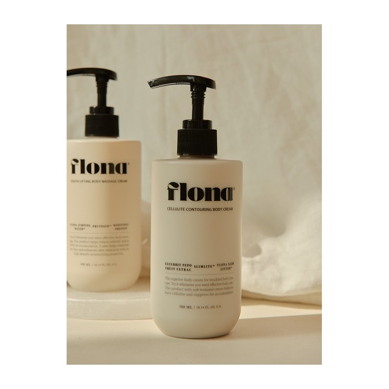 Body contouring set (cellulite contouring body cream 290ml + full