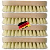 zederle Scrubbing Brushes with Ergonomic Beech Wood Handle (Pack of