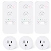 Greencycle Remote Control Outlet Plug, Remote Light Switches Wireless Indoor,