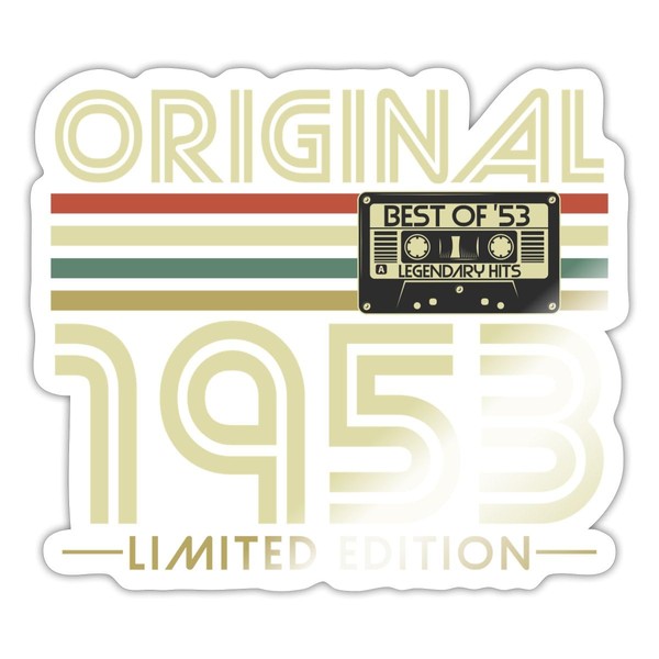 Spreadshirt Original 1953 Limited Edition Sticker, max. 10 x 10
