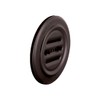 CRL 834DU Duranodic Bronze Aluminum 5-5/16" No-Draft Speak-Thru