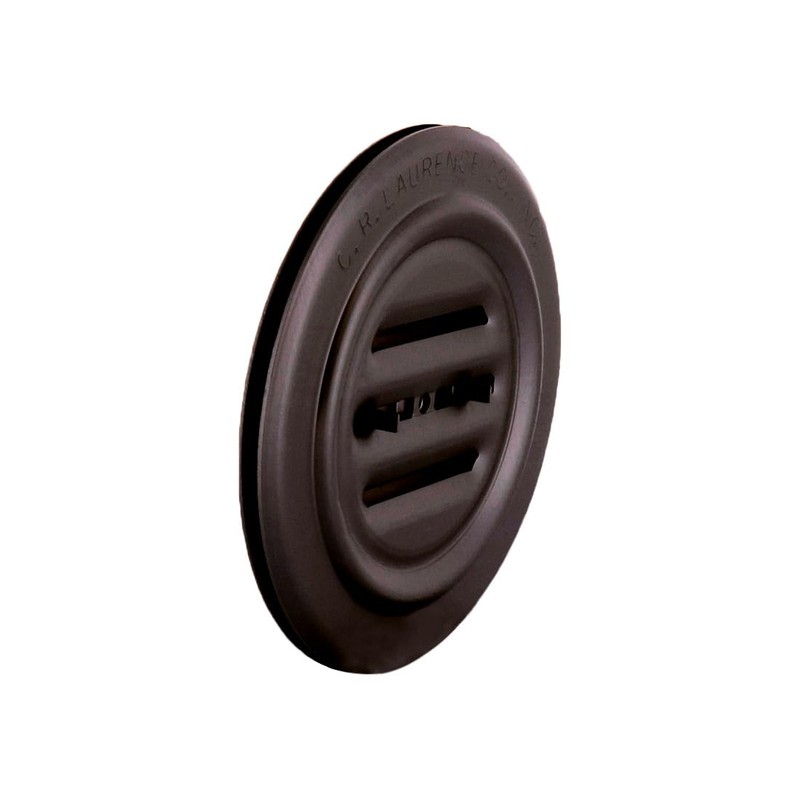 CRL 834DU Duranodic Bronze Aluminum 5-5/16" No-Draft Speak-Thru
