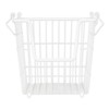 DII Metal Wire Mesh Stackable Utility Storage Bin, Large, 11x11x11,