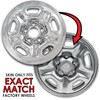 15" Chrome Wheel Skin Kit fits Toyota Tacoma 2005-2015 4x2