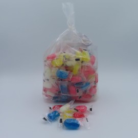 Beulah's Zero Sugar Assorted Fruit Drops, 1 Pound Package, 100 Pieces of Candy