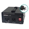 LiteFuze 1000W Step-Up/Step-Down Transformer with Dual Sockets - Premium Copper