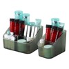 OSteed Green Makeup Organiser Box for Vanity, Makeup Brush Holder