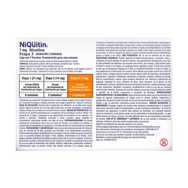 NiQuitin Etapa 3-2 Pack Tratamiento Para Dejar De Fumar