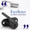 XIEHE 288 Drawer Locks with Keys, Zinc Alloy Office Furniture