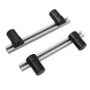 CENPEK 20mm Adjustable Limit Tenon Hole Baffle,Aluminum Alloy Positioning Planing