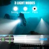 Unbranded LED Diving Tactical Flashlight Professional 3Modes Waterproof Portable Outdoor