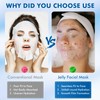 POZTL Jelly Mask Powder for Facials, Hyalorunic Acid Moisturizing Jelly