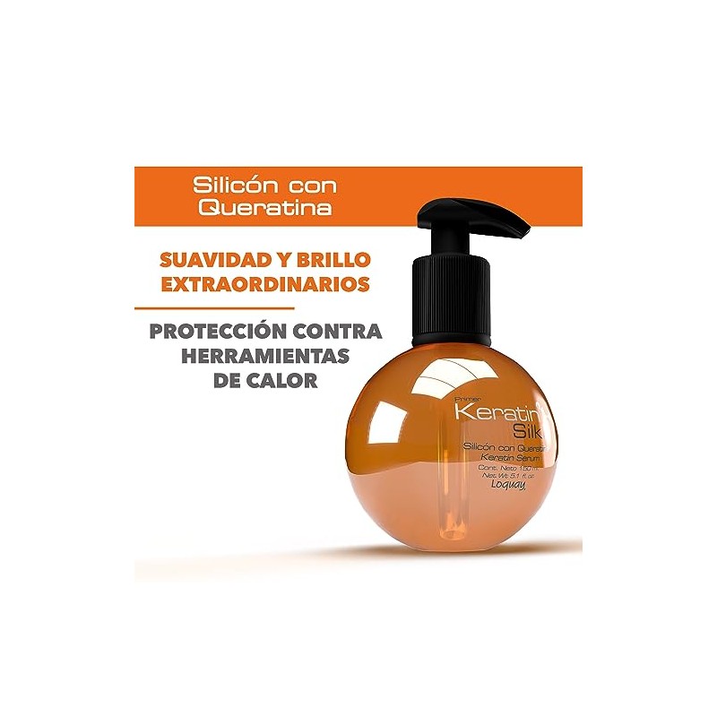Loquay keratina protectora para tu cabello
