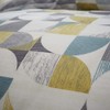 Catherine Lansfield Retro Circles Reversible Single Duvet Cover Set with