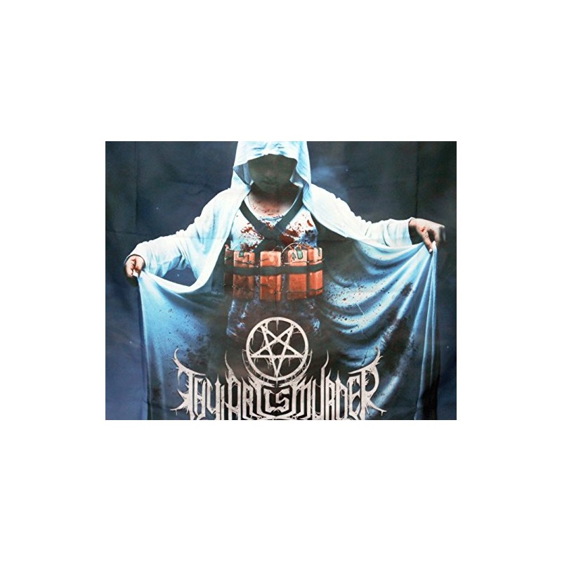 Hardcore Apparel Men's Thy Art Is Murder “Holy War” Banner/Flag