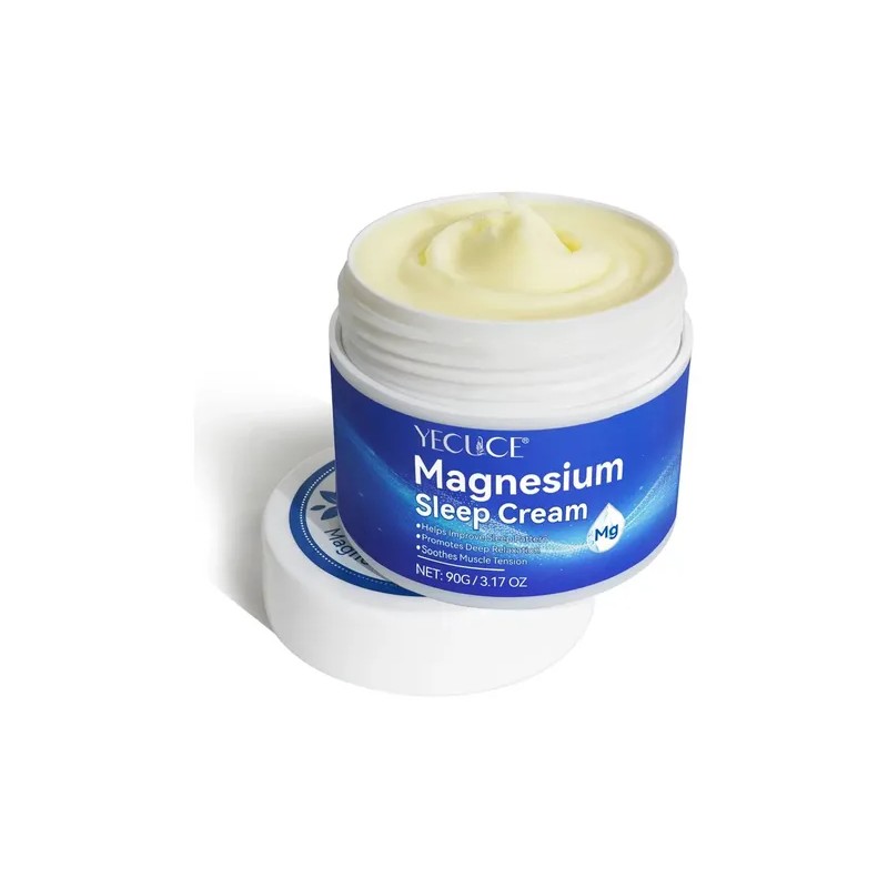 Crema De Magnesio Insomio Estrés Ansiedad Relajación Natural