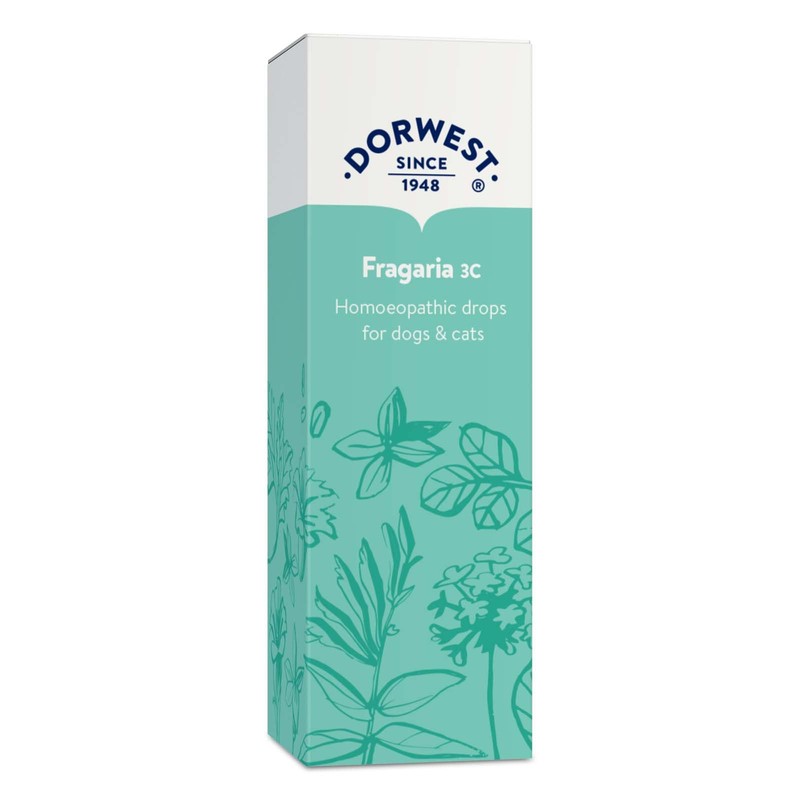 Dorwest Herbs Fragaria 3C Homoeopathic Liquid Remedy for Dogs &