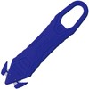 OLFA 238BBL-10P Kaikorn Unpacking Cutter, 10 Pieces, Blue, Stainless Steel