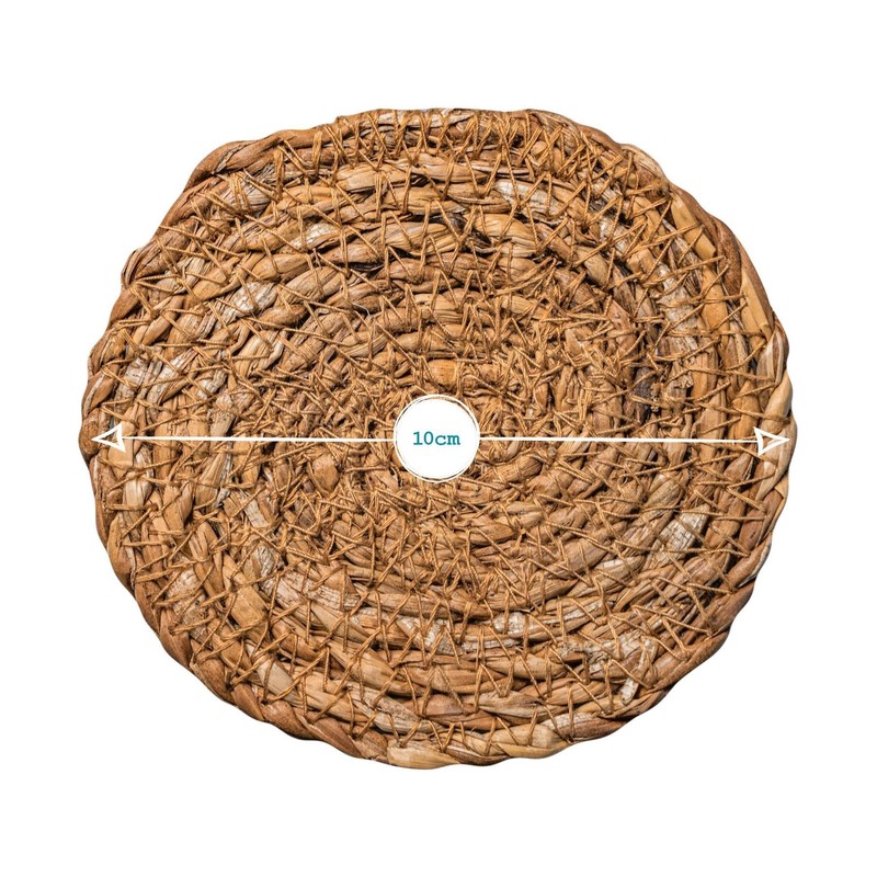 Argon Tableware Round Coasters - 10cm - Pack of 6