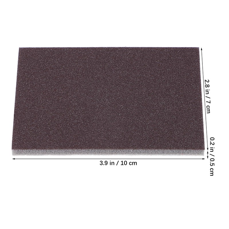 SOLUSTRE 500-600 Grit Sanding Sponge 20pcs Sanding Sponge Polishing Pads