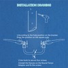 2 Pack Bullhorn Bracket for 4 Parking Lot Light in