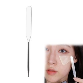 Coollooda Spatula Cosmetic Tool Concealer Stainless Steel Foundation Eyeshadow Metal Makeup Spatula