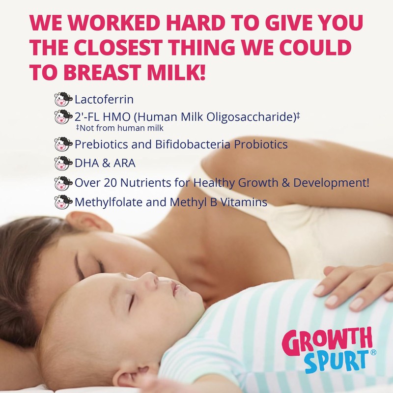 GROWTH SPURT Organic A2 Toddler Formula Easy to Digest Comfort