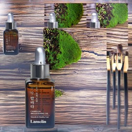 Ramelin oil pack skin care oil Yeosu night sea camellia glow oil 4 pieces 25ml / 라멜린 오일팩 스킨케어오일 여수 밤바다 동백 광채 오일 4개 25ml