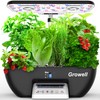 Hydroponics Growing System Kit, 17 Pods Herb Garden with 102