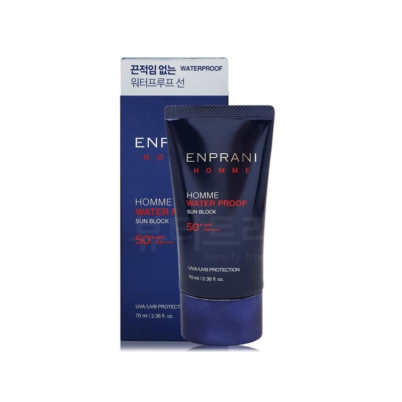 Enprani Homme Sunblock 70ml / 엔프라니 옴므 선블록 70ml