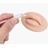 HOTWE Silicone Lips Tattoo Practice Skins - 3D Fake Skin