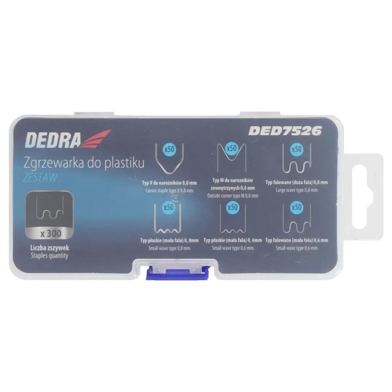 DEDRA DED7526 Plastic Welding Device Wireless USB-C Port, 4 V,