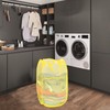 Aplter Pop Up Laundry Basket Mesh Collapsible Laundry Basket Foldable