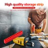 Telituny 12 Hole bit Holder, red 5 Pieces 12 Hole