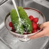 5 Pack Strainers for Kitchen, 18/8 Stainless Steel Colander, Fine