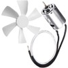 6" RV Vent Fan Blade Replacement with 12V D-Shaft RV