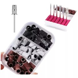 Xiaoya Barrilitos Para Desbasté Gel+ Set De 6 Puntas De Drill Uñas