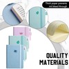 MXHBSTP 3 Pcs Pocket Notebook Set, Small Notebook, A7 Portable