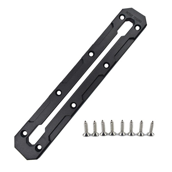 RANDDER Kayak Track, Low Profile Nylon Kayak Mount Track, Kayak