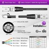 InstallerParts Cable Ethernet CAT5E Cable UTP con arranque de 100