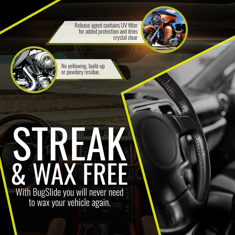 BugSlide 16 Oz Shop Kit Cleaner and Polisher with Microfiber